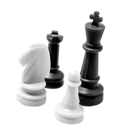 Wooden Desktop Chess Board Game