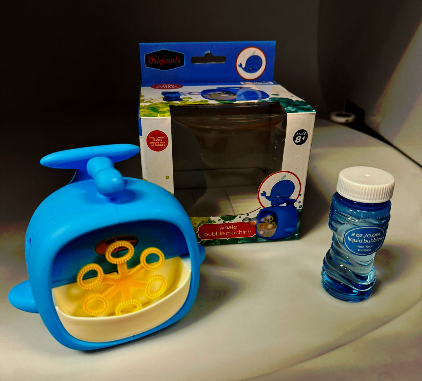 Automatic Bubble Machine – Random Assorted Styles - Cute Whale, Dino, Unicorn Bubble Fun