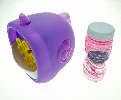 Automatic Bubble Machine – Random Assorted Styles - Cute Whale, Dino, Unicorn Bubble Fun