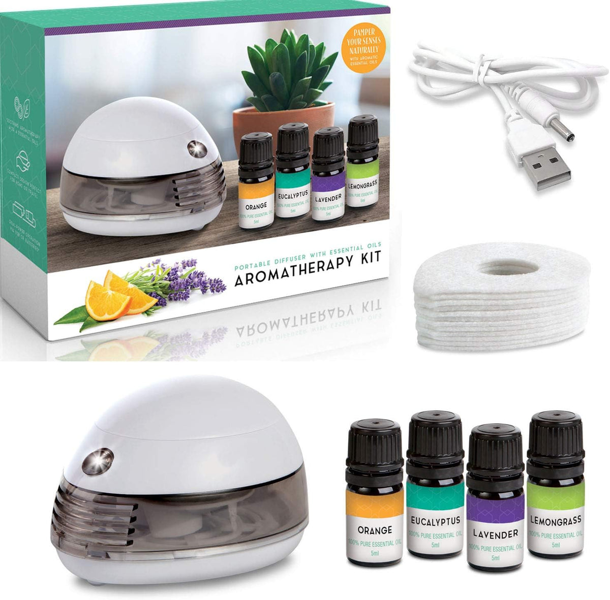 Mini diffuseur d'huile portable