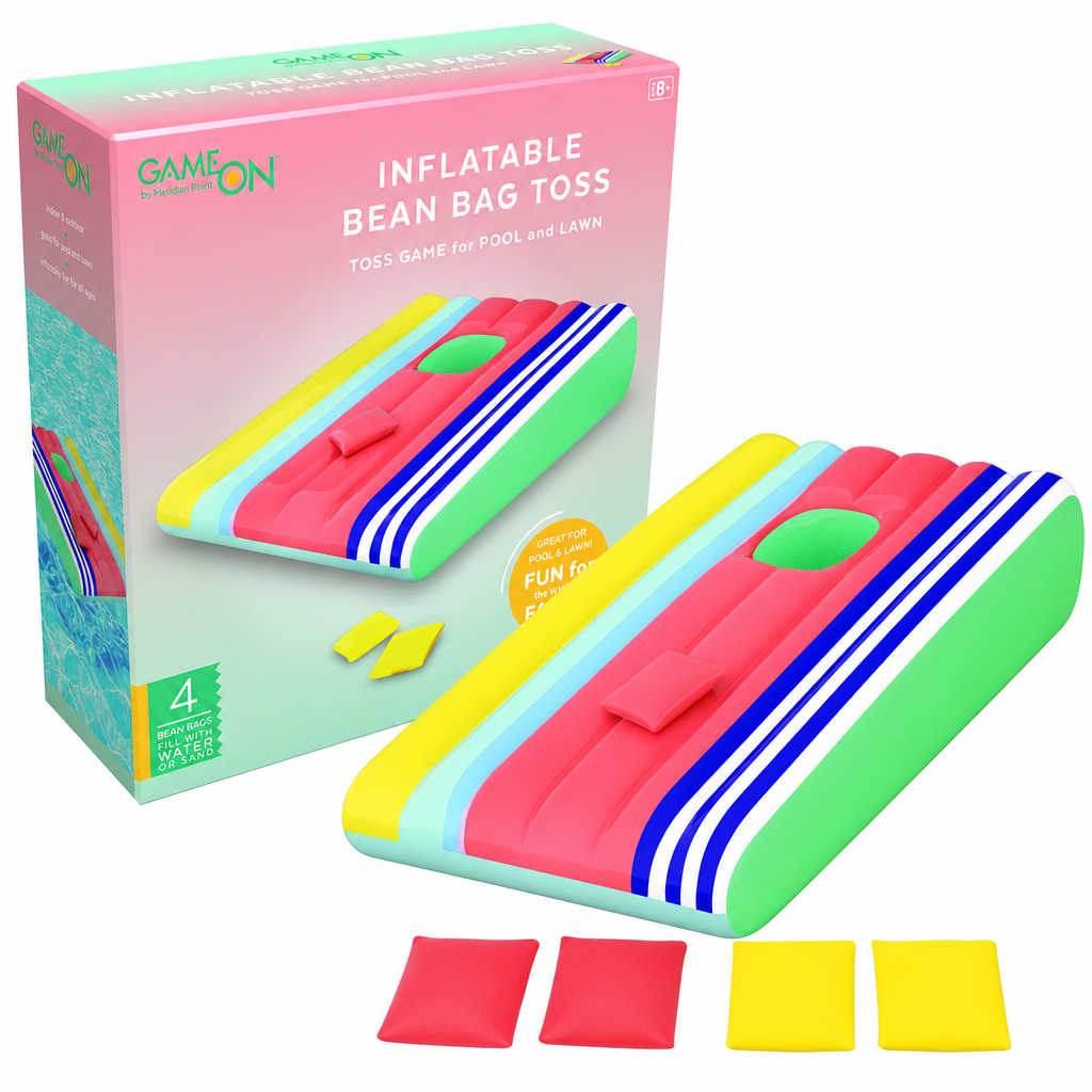 Inflatable Bean Bag Toss Game â€“ Floating or Ground Fun for All Ages