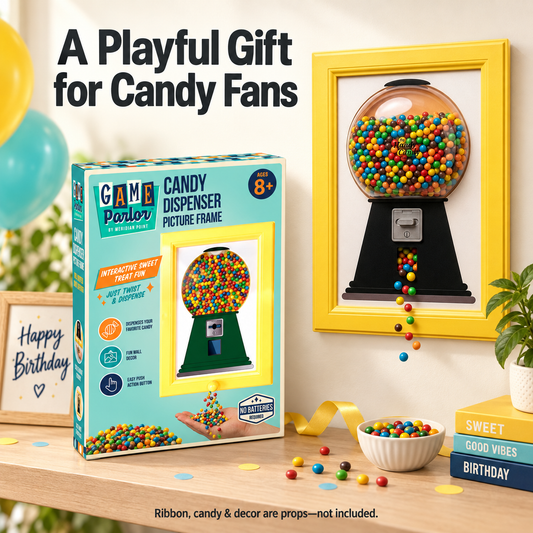 Wall Mounted Candy Dispenser Picture Frame Size 8.31 x 11.62 in