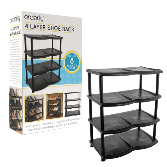 4 Layer Shoe Rack