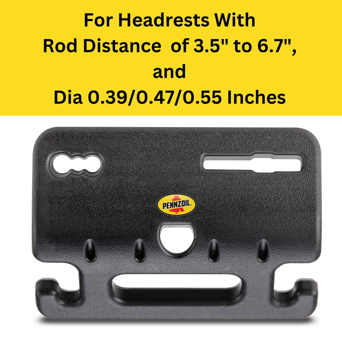 Headrest Car Backseat Grab Handle with 2 Headrest Hooks For Car - Purse Hook