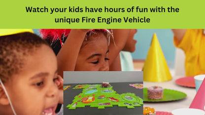 Puzzle Vehicle Set - Fire Engine