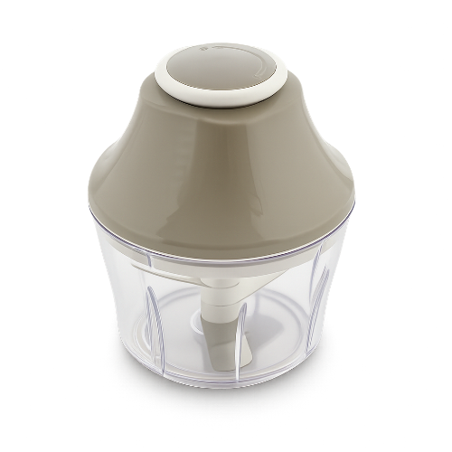 700ml Manual Press Vegetable Chopper with Container Onion Nut Food Cutter