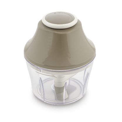 700ml Manual Press Vegetable Chopper with Container Onion Nut Food Cutter